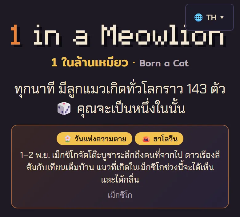 หน้าแรกวันที่ 1 พ.ย.: Día de Muertos กับฮาโลวีนอยู่คู่กัน