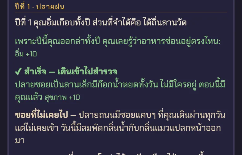 ปีที่ใช้ไปกับการล่า จบด้วยบรรทัดสรุปของมันเอง